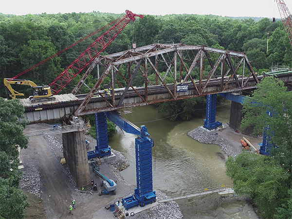 Reemplazo de puente ferroviario